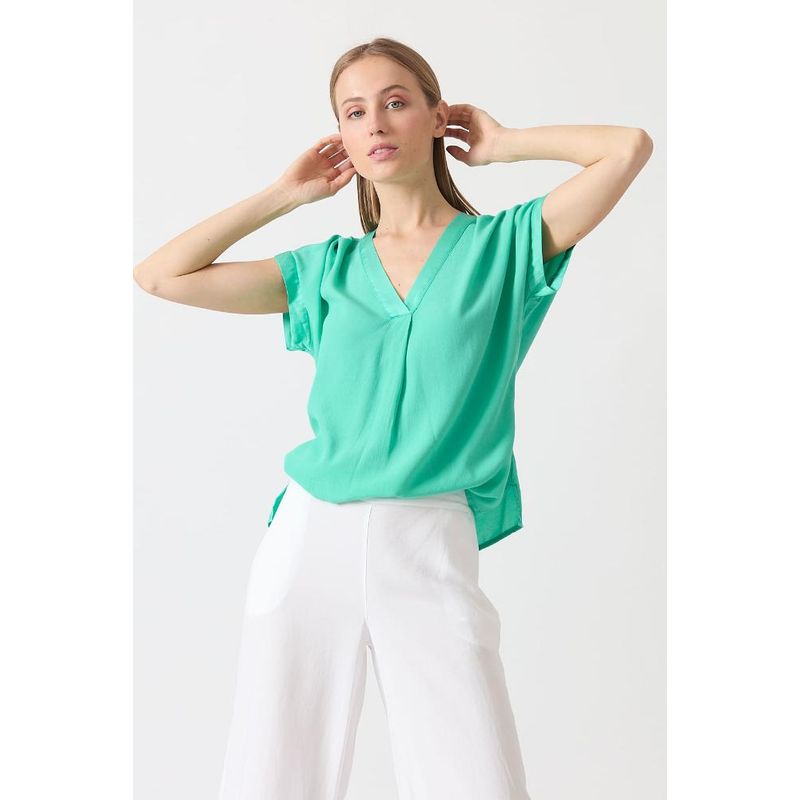 PRIVILEGE - Blusa verde esmeralda - Esmeralda