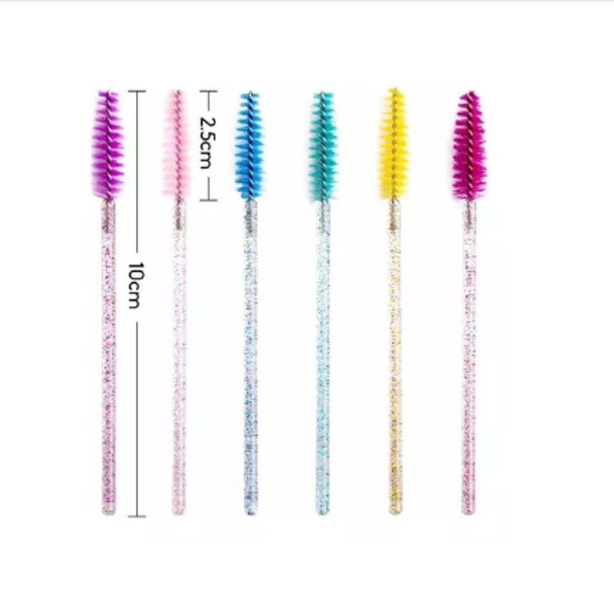 GENERICO - Cepillos Desechable Pestañas Y Cejas Aplicador 50pcs
