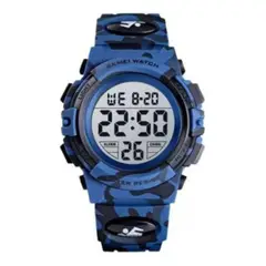 SKMEI - Reloj 1548cmdkbu Digital Hombre Camuflaje Azul