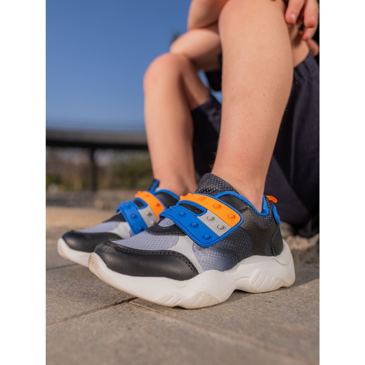 CALPANY - Zapatilla Gris Niño Norman CALPANY