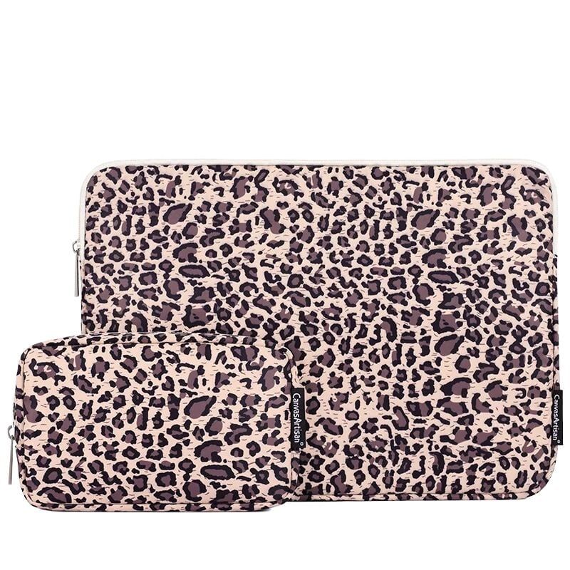 CANVAS ARTISAN - FUNDA NOTEBOOK CON ESTUCHE ANIMAL PRINT