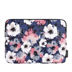 CANVAS ARTISAN - FUNDA NOTEBOOK AZUL FLORAL