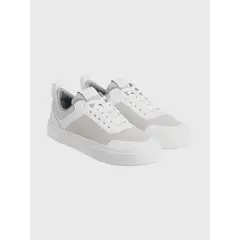 CALVIN KLEIN - Zapatillas Low Top Lace Up Knit Blanco