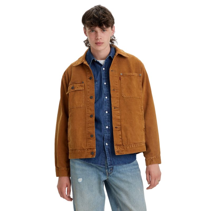 LEVIS - Chaqueta Hombre Sunrise Trucker Café Levis
