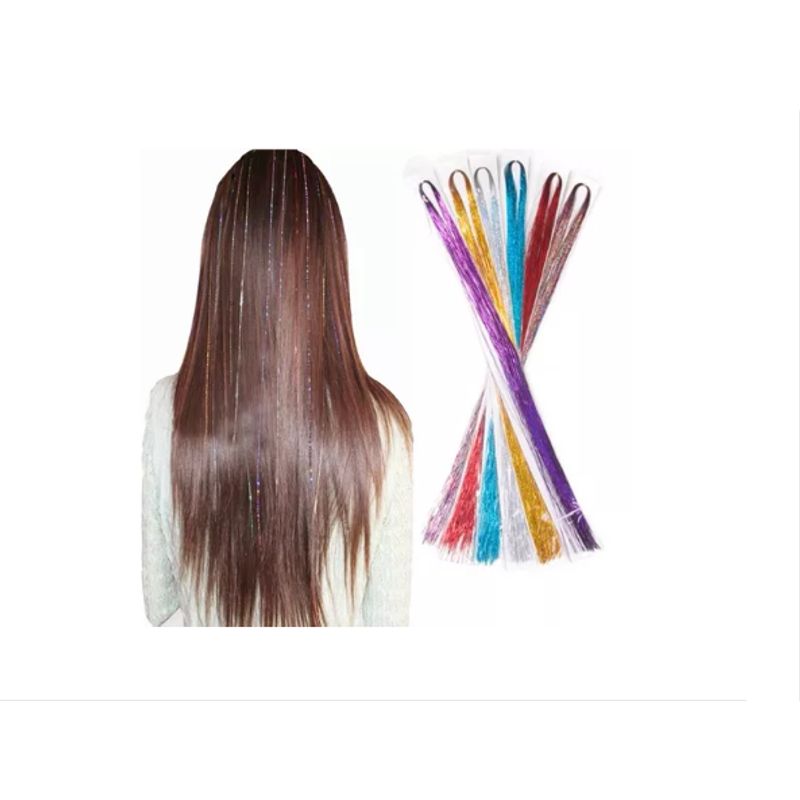 GENERICO - Set 5 Mechas De Pelo - Cabello Brillante