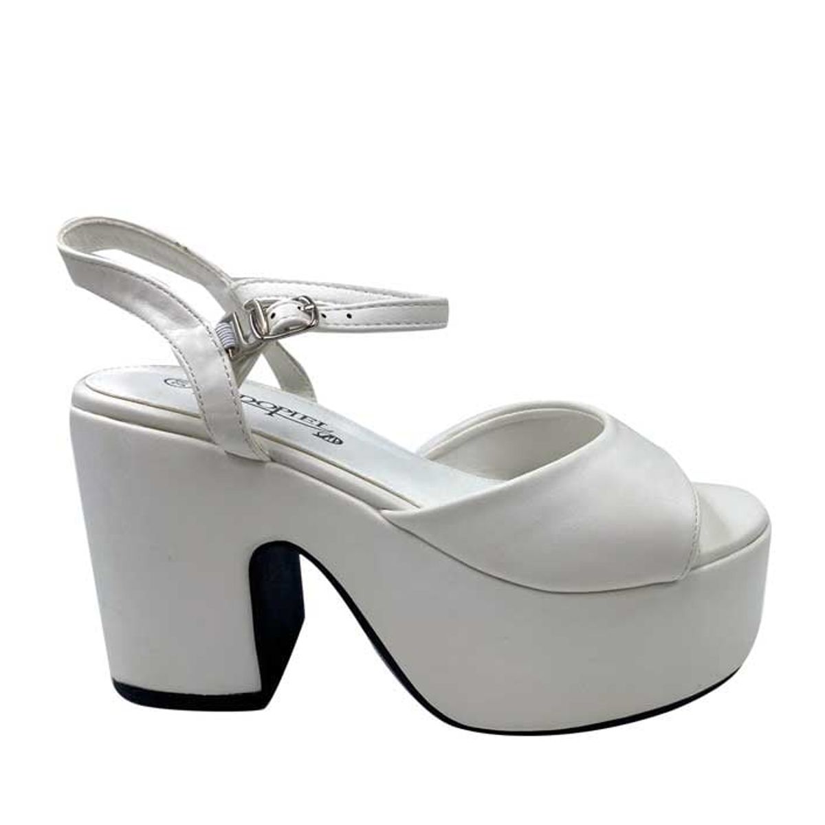 TODOPIEL - Sandalia Mujer Blanco Todopiel