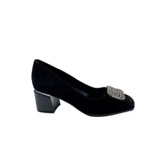 TODOPIEL - Zapato de Taco Mujer Negro