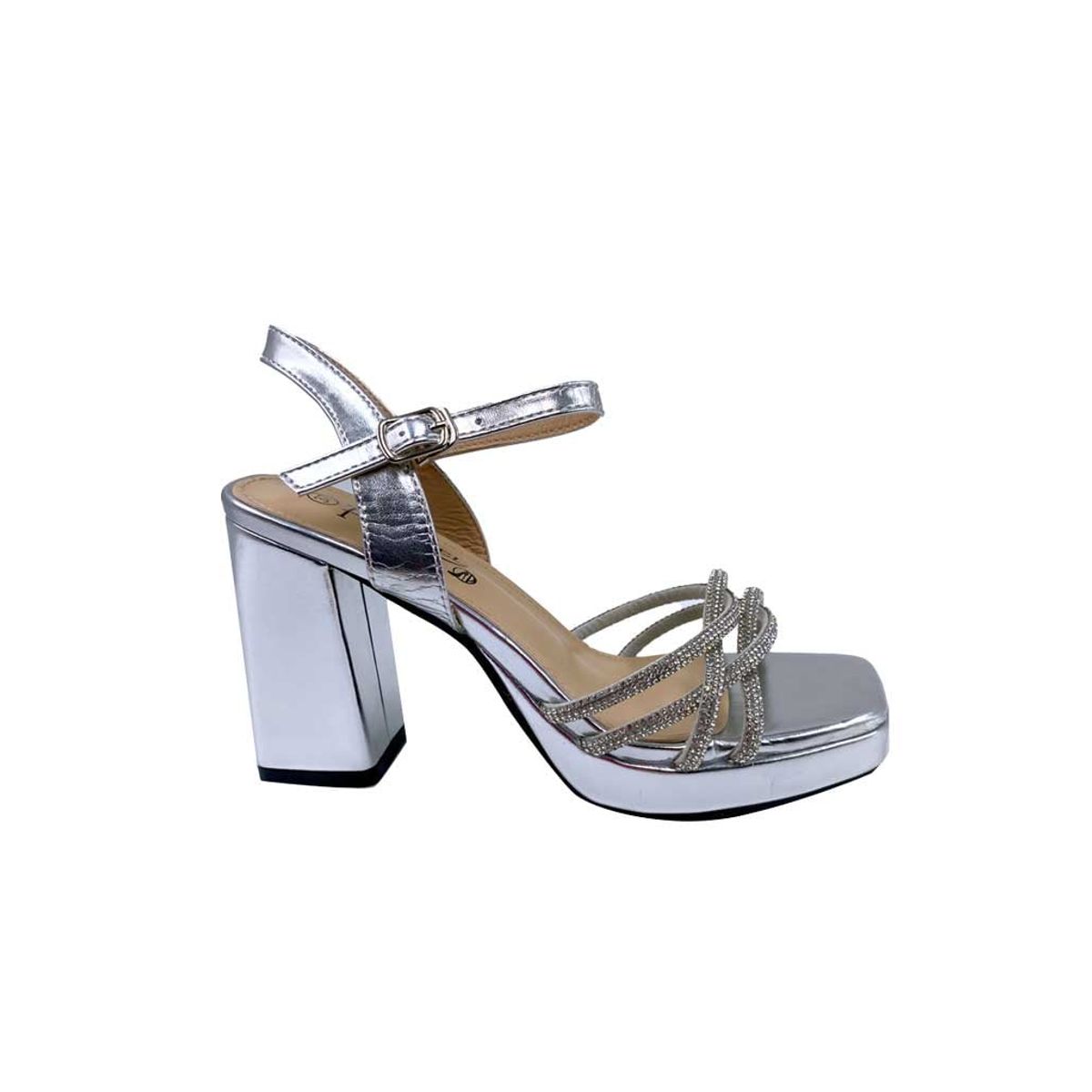 TODOPIEL - Sandalia Mujer Plateado Todopiel