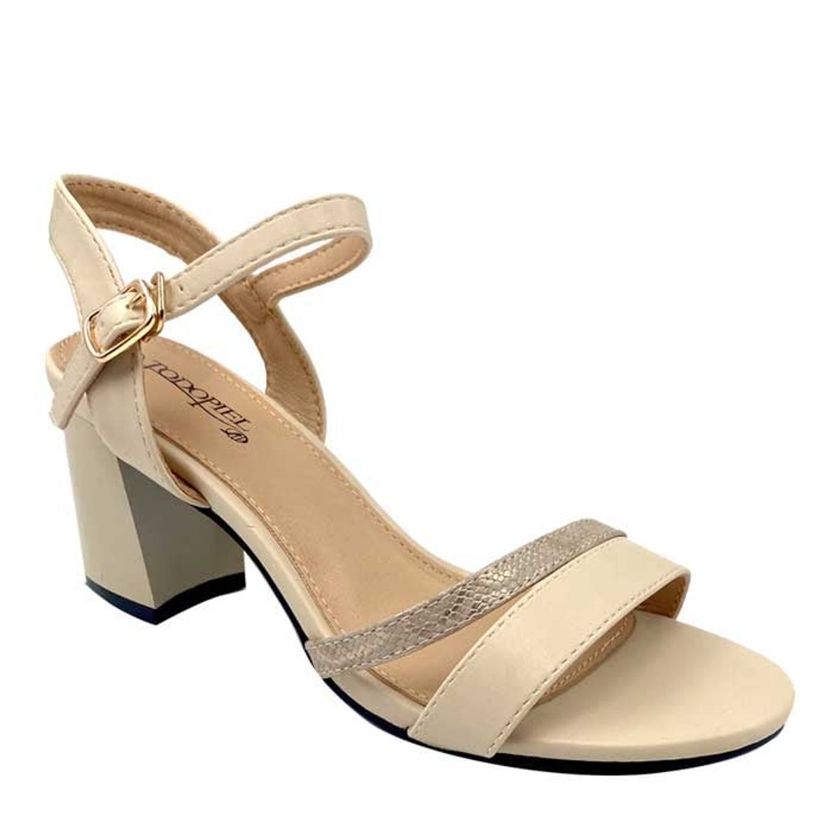 TODOPIEL - Sandalia Mujer Beige Todopiel