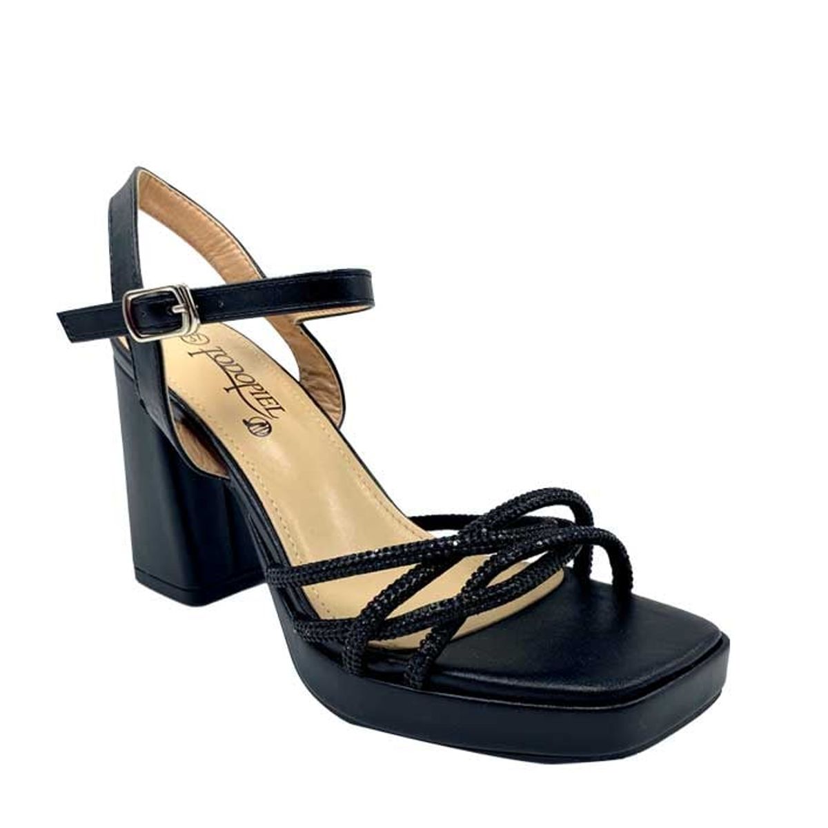 TODOPIEL - Sandalia Mujer Negro Todopiel