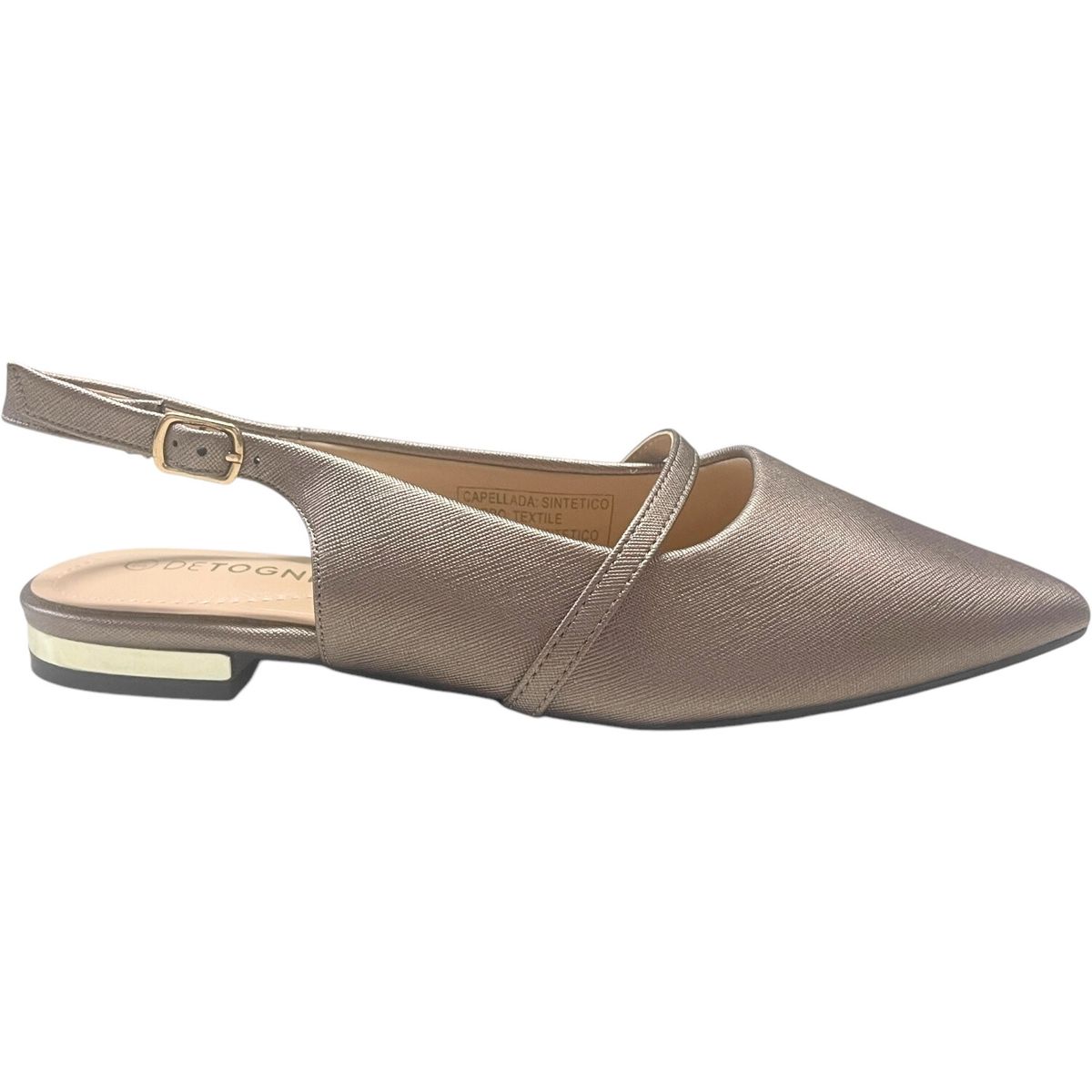 DETOGNI - Zapato Mujer Pewter Helen Detogni - Gris