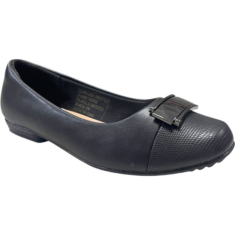 DETOGNI - Zapato Mujer Negro Vera Detogni - Negro