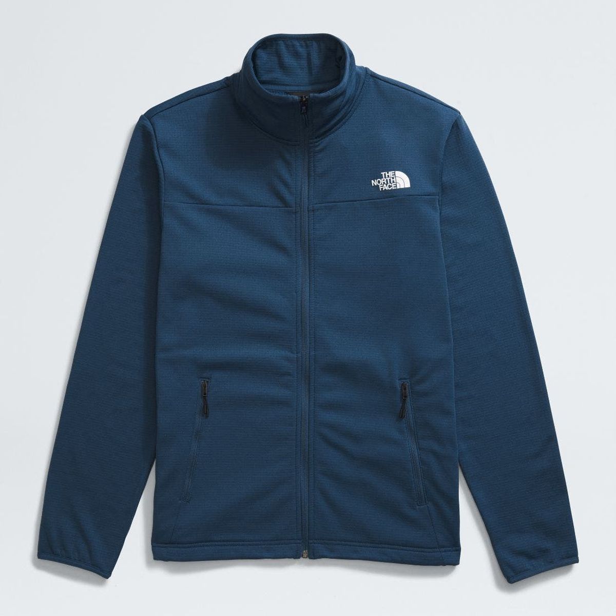 THE NORTH FACE - Polar Hombre Cedar Trail Grid Fleece Full Zip Jacket Azul