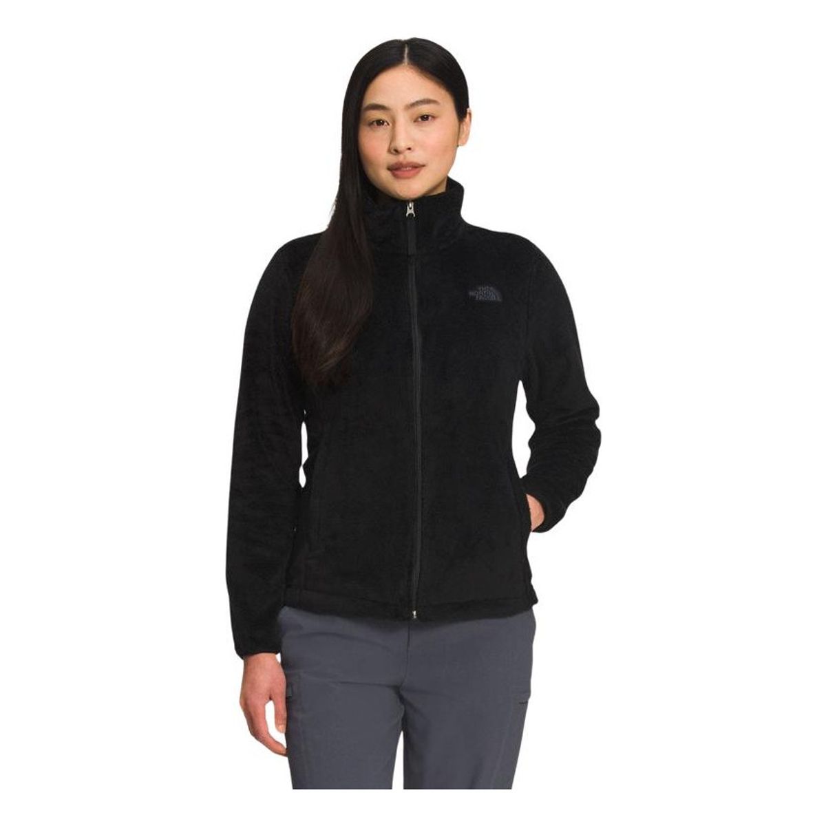 THE NORTH FACE - Polar Mujer Osito Jacket Negro