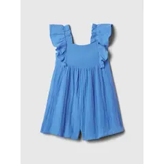 GAP - Vestido Toddler Niña Gaza Celeste