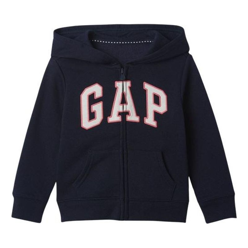GAP - Polerón Con Cierre Niña Negro