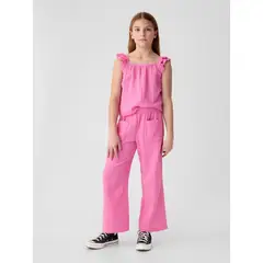 GAP - Pantalón Niña Gasa Rosado
