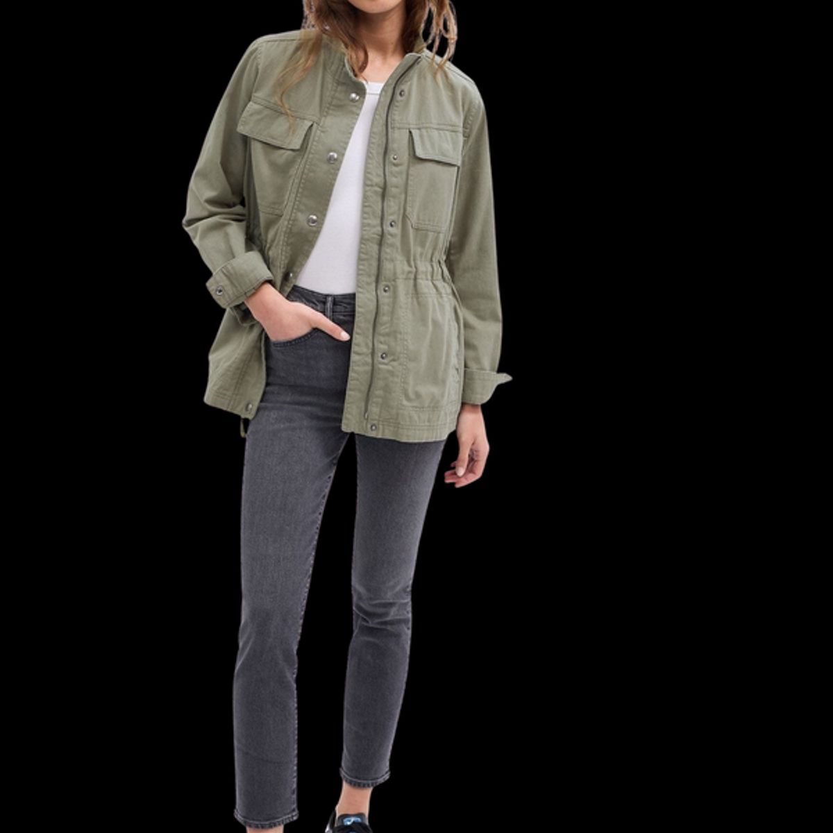 GAP - Chaqueta Utility Verde