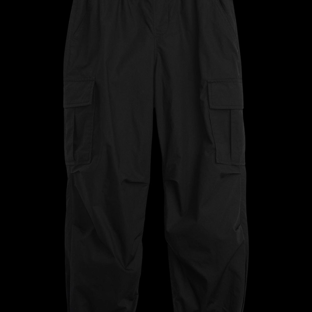 GAP - Pantalón Parachute Negro