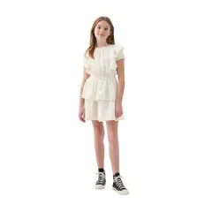 GAP - Vestido Niña Vuelos Blanco