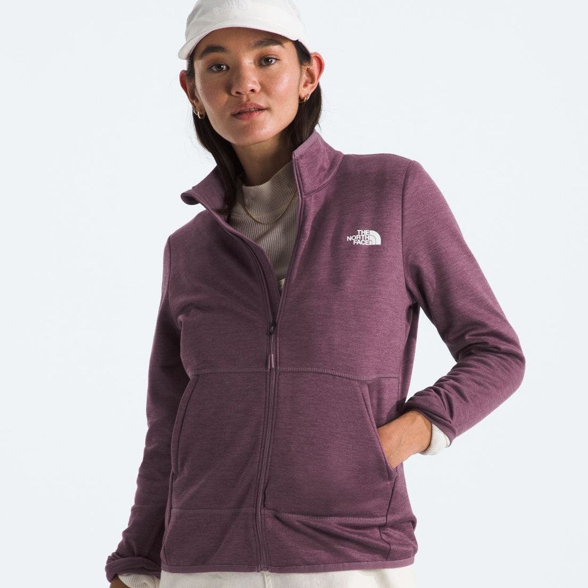 THE NORTH FACE - Polar Canyonlands Full Zip Mujer Morado