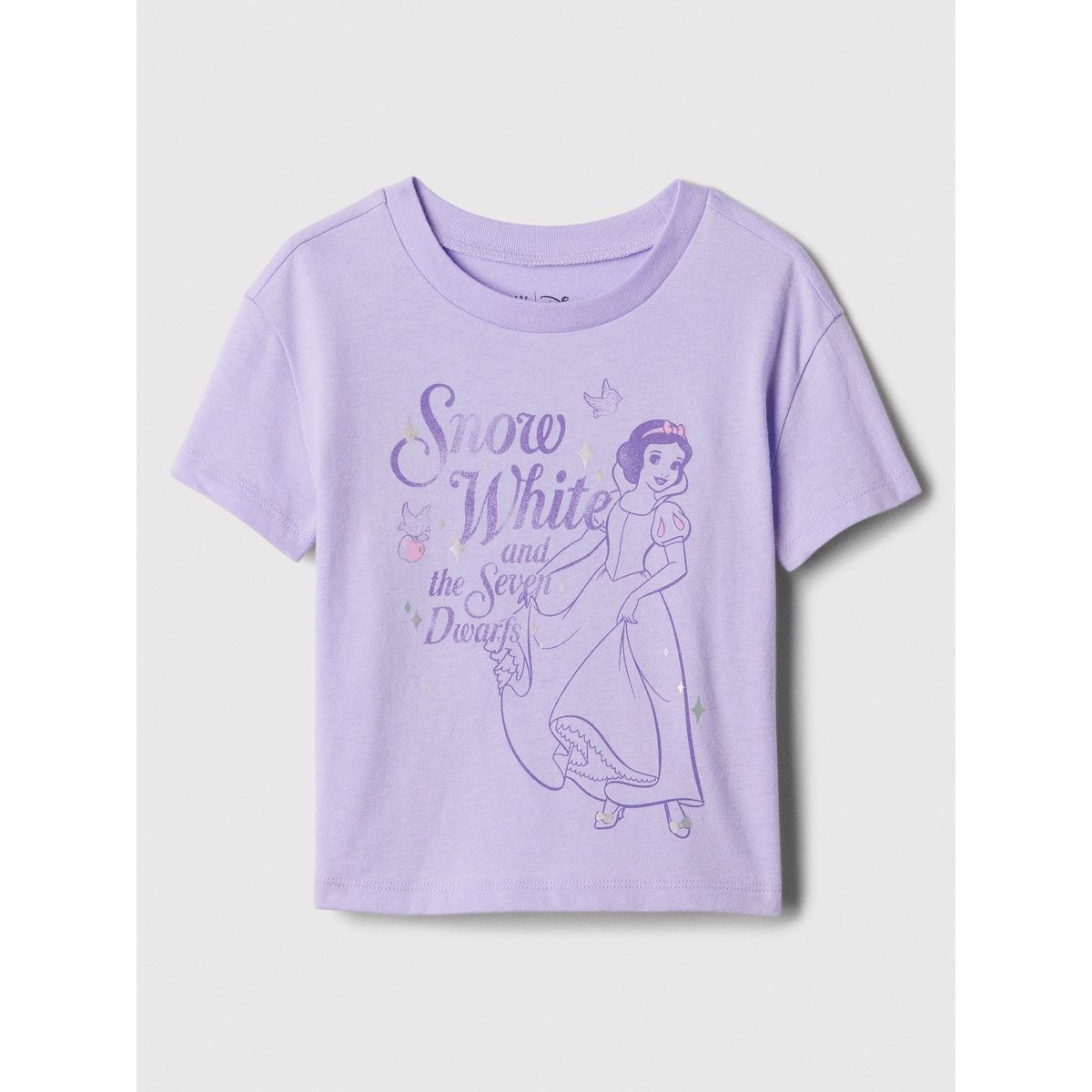 GAP - Polera Toddler Niña GAP Disney Manga Corta Morado