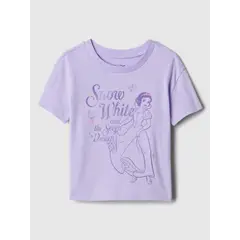 GAP - Polera Toddler Niña Disney Manga Corta Morado
