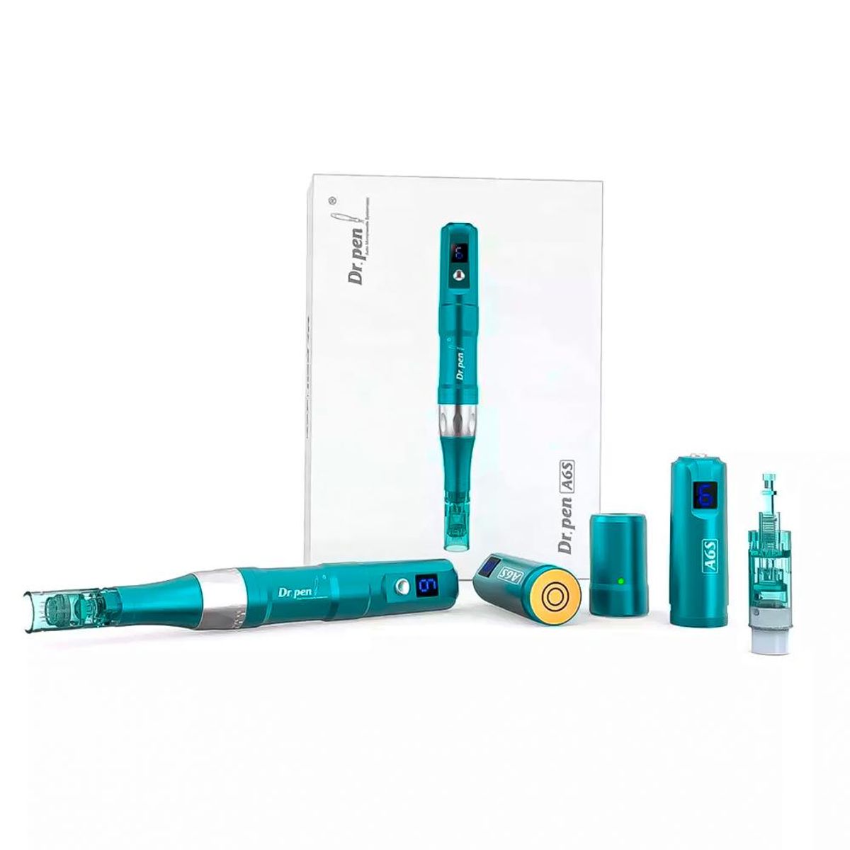 DETODOYMAS - Dermapen Dr Pen A6-s Premium Inalámbrico - Original - Celeste
