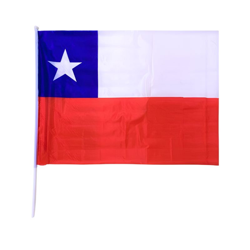 GENERICO - Pack 12 Banderas Decoración Fechas Patrias Fiestas Chile