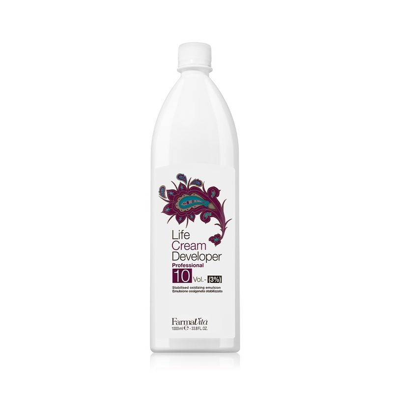 FARMAVITA - Emulsión Oxidante Estabilizadora Farmavita Life CR Developer 10V 1000ML