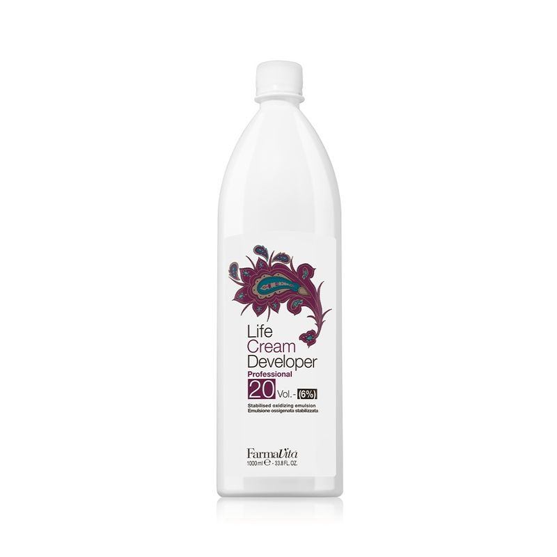 FARMAVITA - Emulsión Oxidante Estabilizadora Farmavita Life CR Developer 20V 1000ML