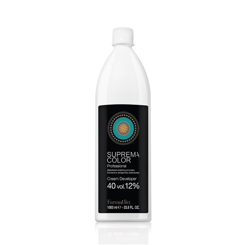 FARMAVITA - Emulsión Oxidante Estabilizadora Farmavita Superma Color CR Developer 40Vol 1000ml