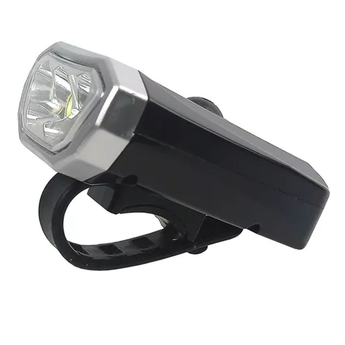 GENERICO - Pack De Luz De Bicicleta Led Cob Y  Led Recargable Trasera