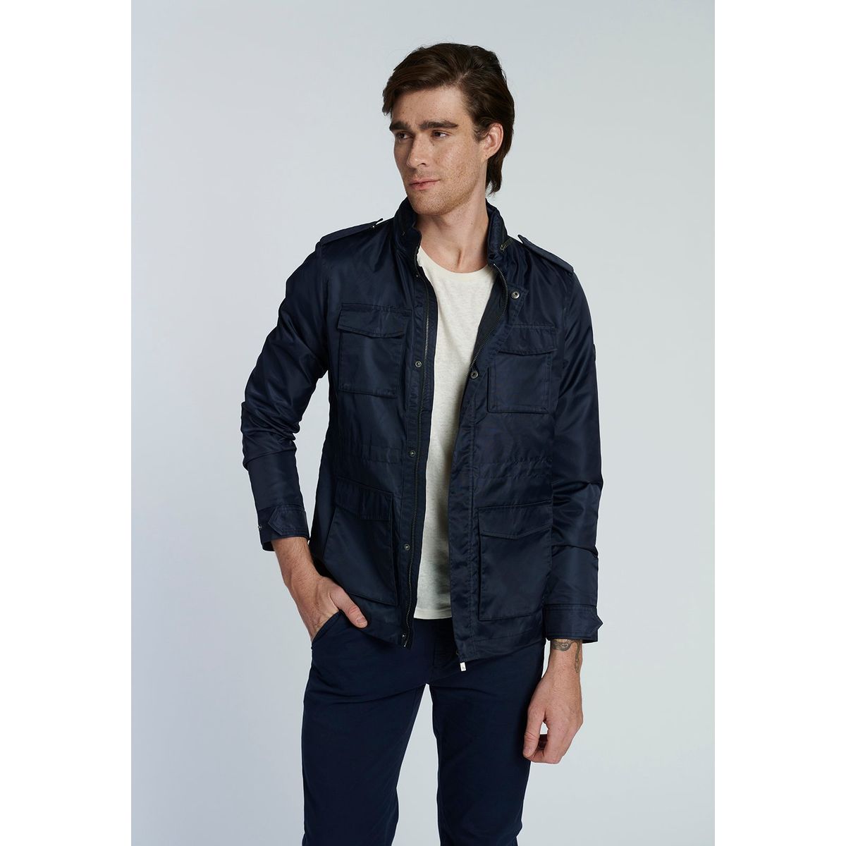 NEW MAN - Chaqueta Vienna Azul New Man