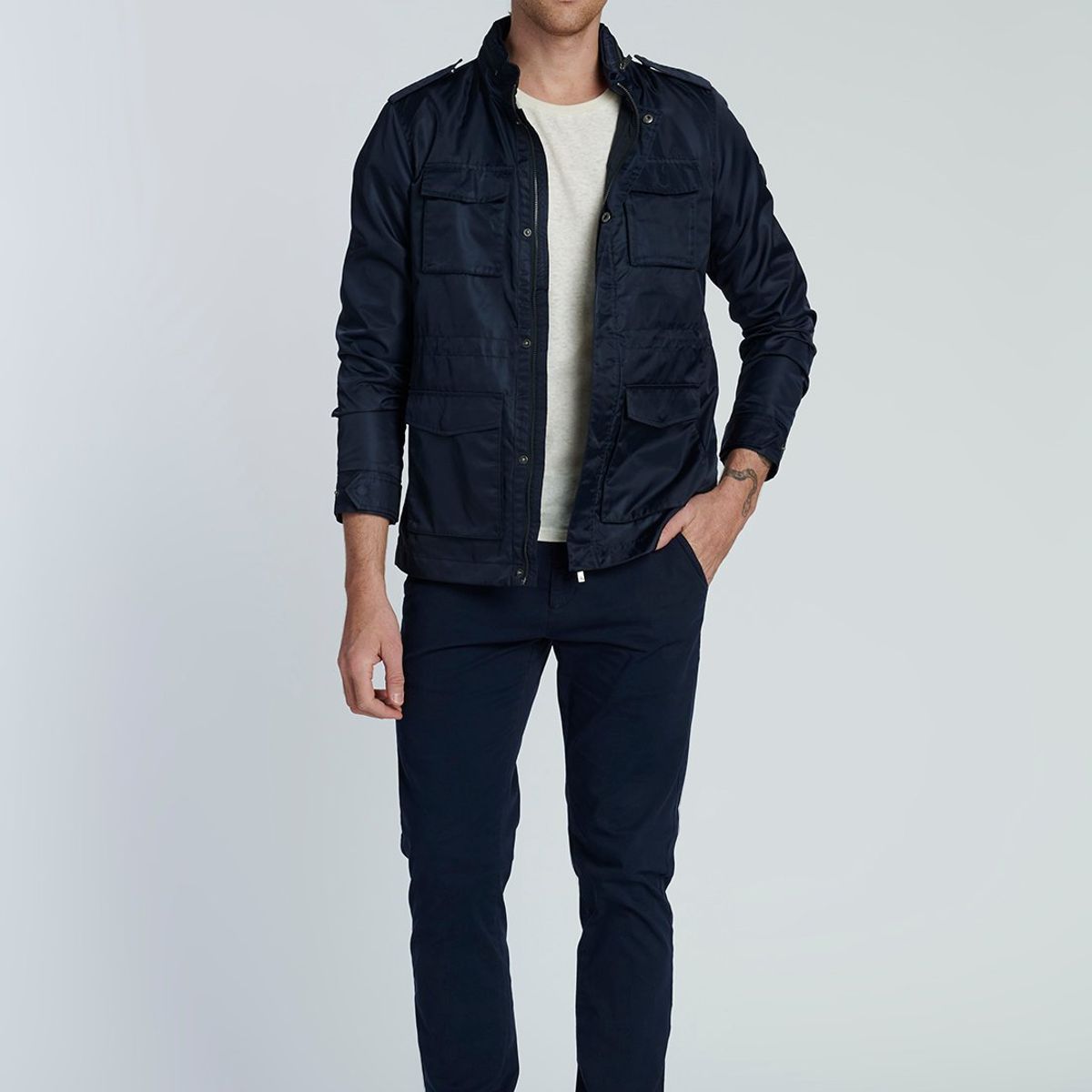 NEW MAN - Chaqueta Vienna Azul New Man