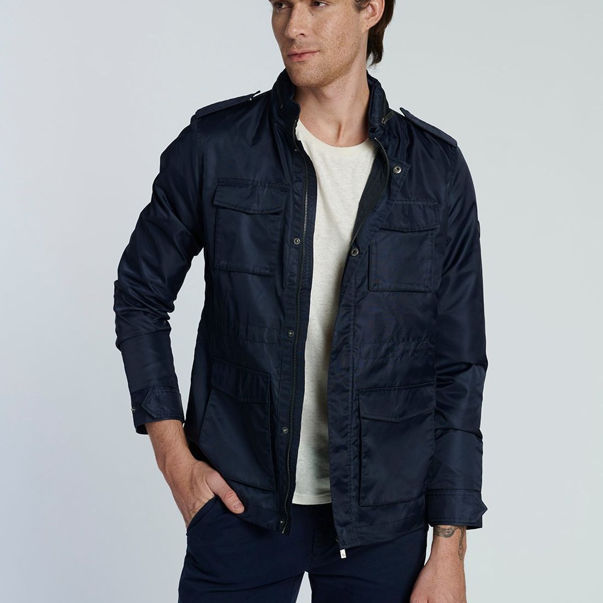 NEW MAN - Chaqueta Vienna Azul New Man