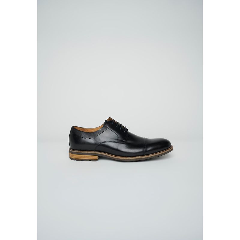 NEW MAN - Zapatos Espigo Negro New Man