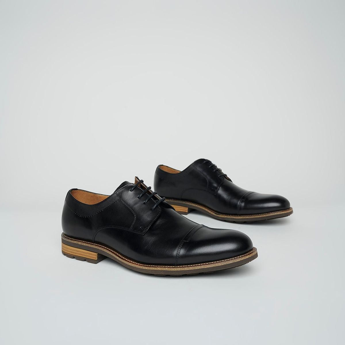 NEW MAN - Zapatos Espigo Negro New Man