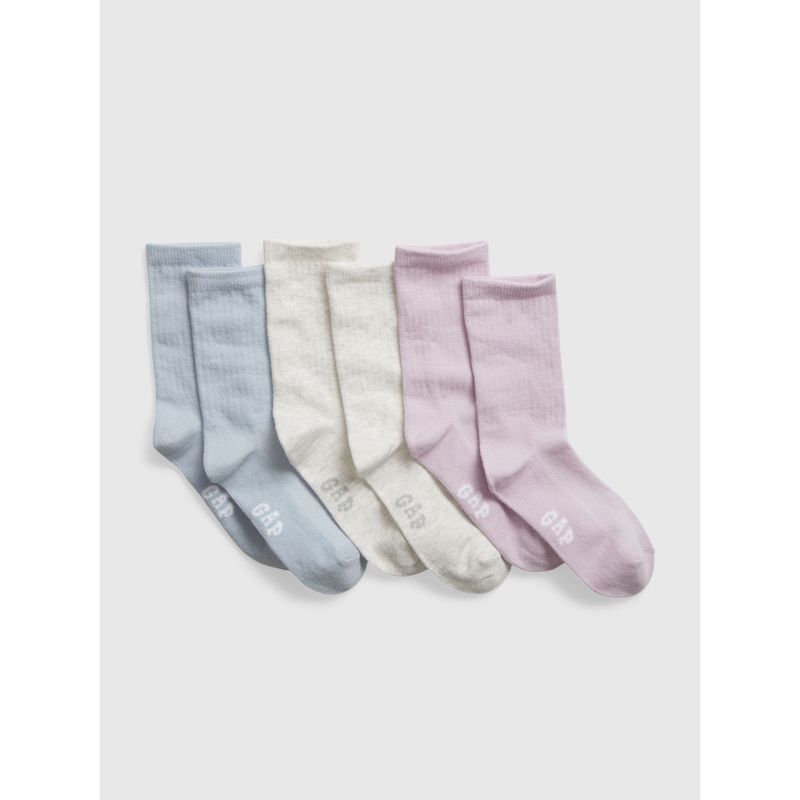 GAP - Pack 3 Calcetines Niño Multicolor
