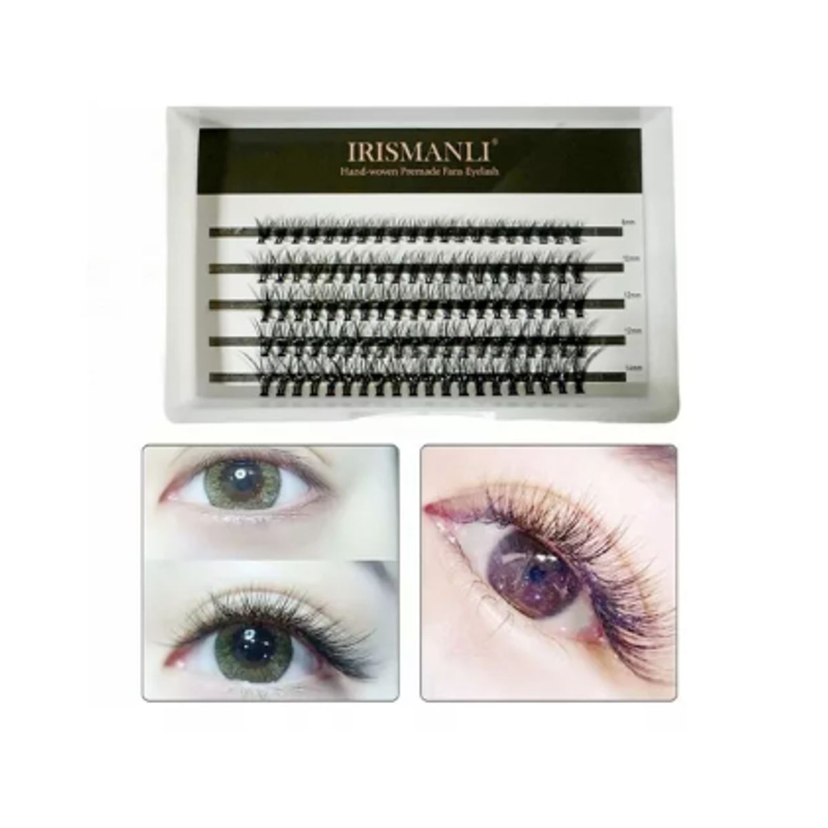 GENERICO - Pack X 3 Pestañas De Racimo O Por Punto