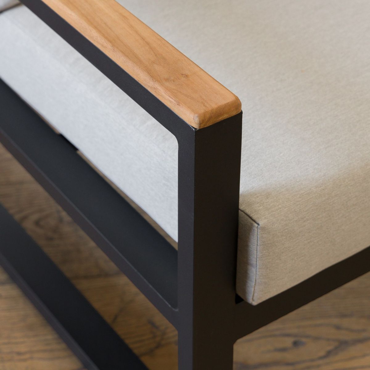 AMOBLE - Sofa terraza 2C Seraya Blanco Amoblé