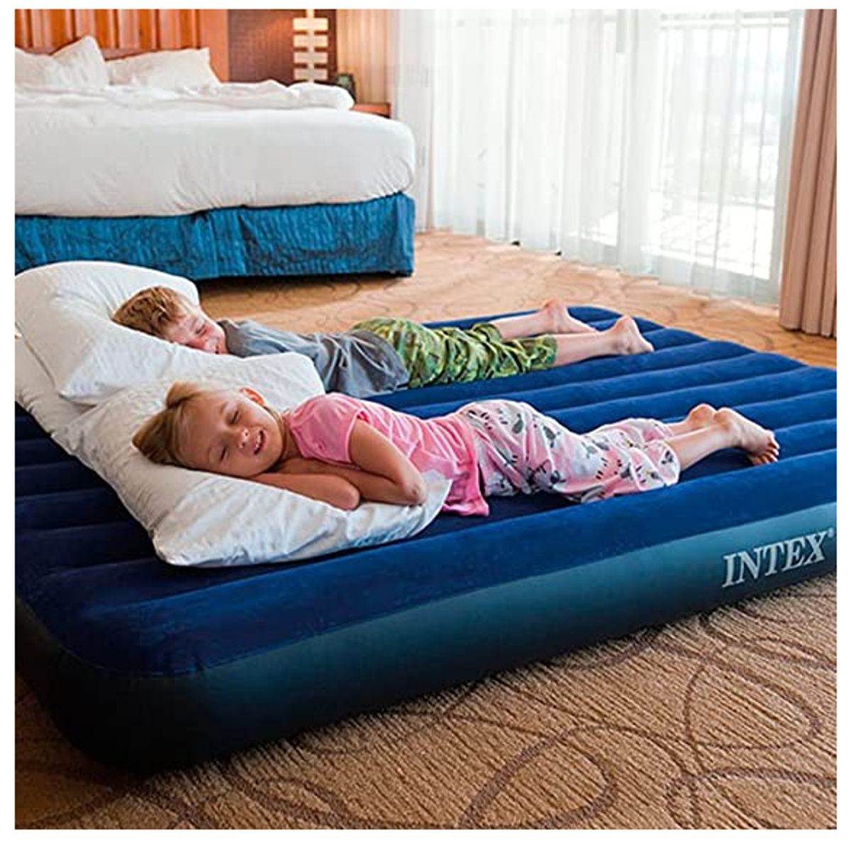 GENERICO - Colchón Inflable INTEX Para Dos Personas Ligero Y Duradero