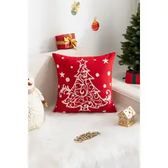 TODOHOGAR SANTIAGO DE CHILE - Cojín navideño con diseño bordado - D11