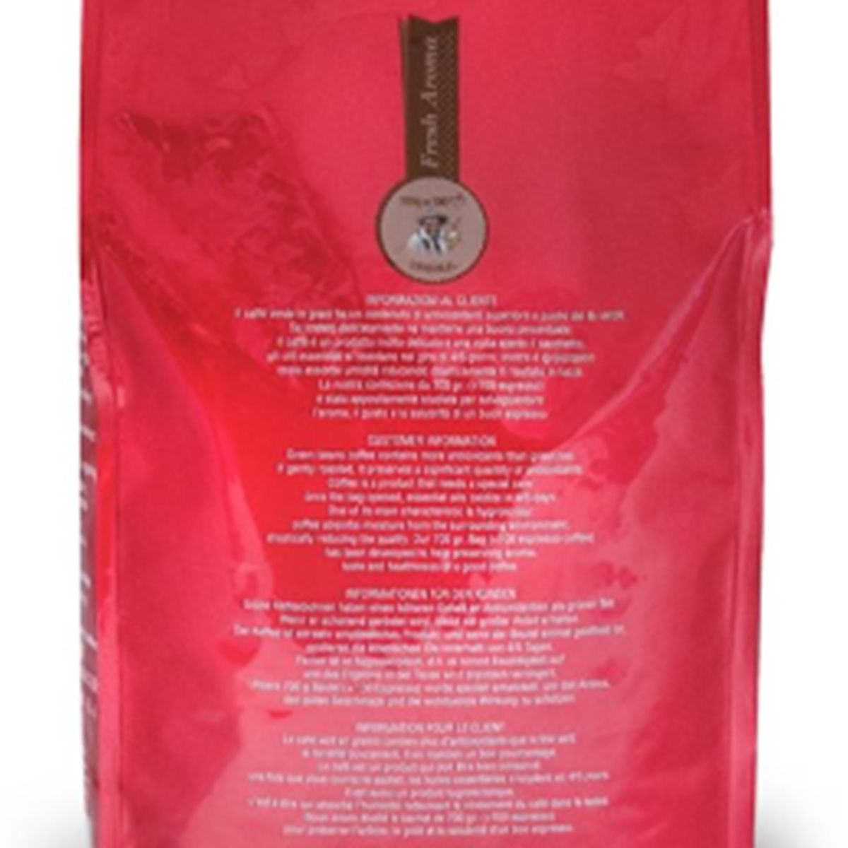 LUCAFFE - Café en Grano Italiano Pulcinella Lucaffe 700 Gr