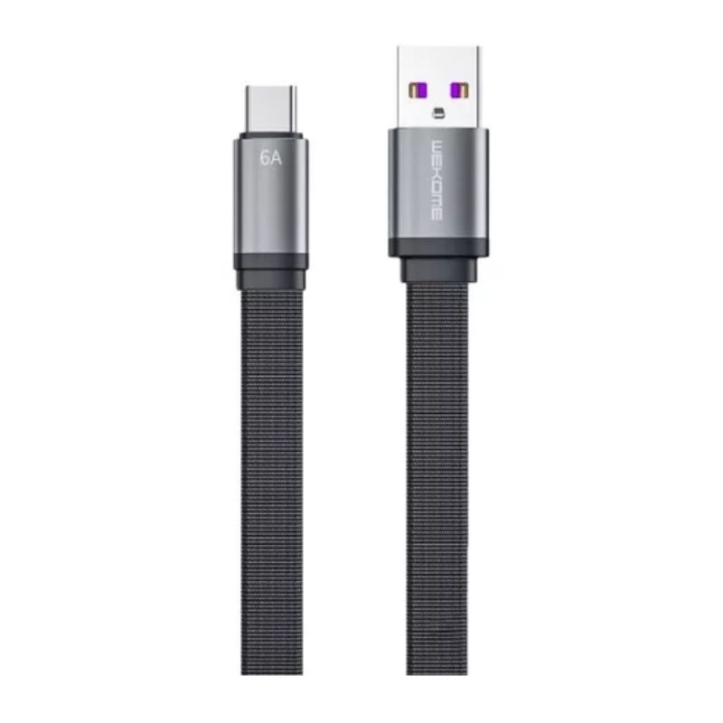 MACERATTA - Cable Carga Rápida 6a Tipo-c  Usb-c 15m Negro Wk Wdc-156a