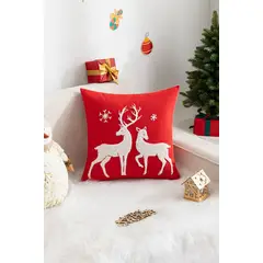 TODOHOGAR SANTIAGO DE CHILE - Cojín navideño con diseño bordado - D12