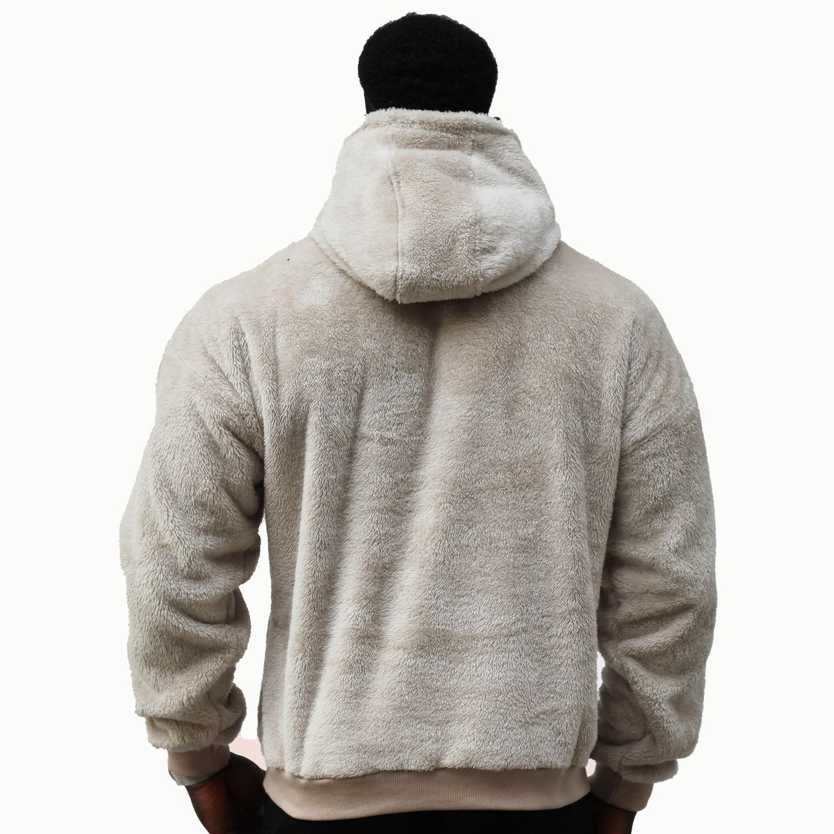 ADEMAN - Poleron Canguro chiporro ademan twenty-two Beige