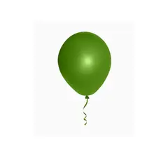 GENERICO - Globos Verdes 100 Pcs