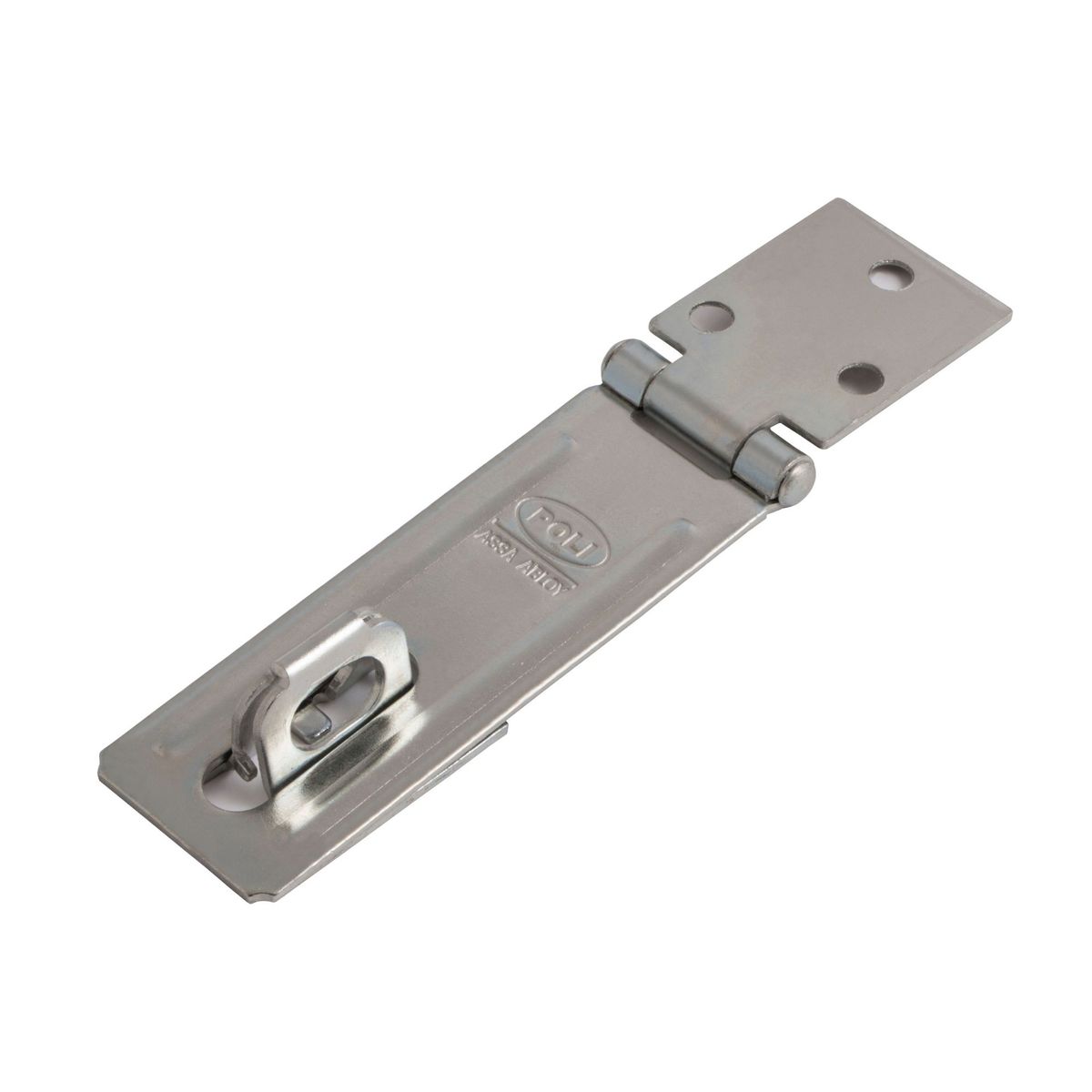 POLI - Portacandado Poli 4.5 Zincado Blanco Bo