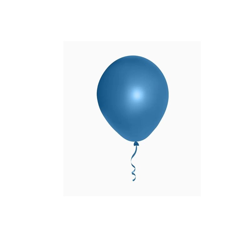GENERICO - Globos Celeste 100 Pcs